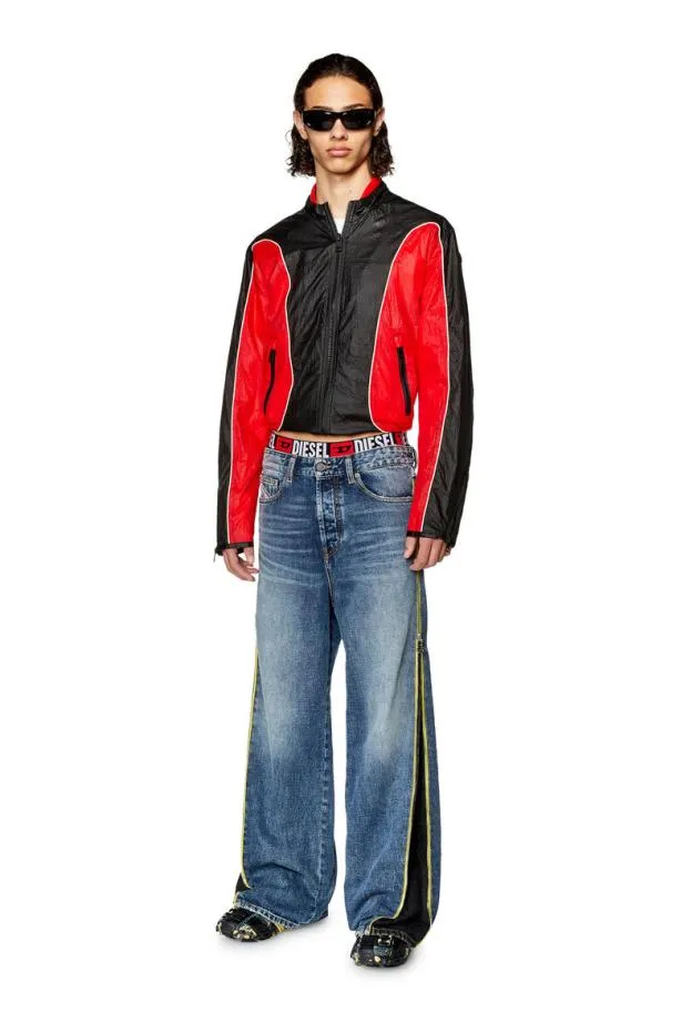 Diesel Jblinkida Redblack Men Jackets