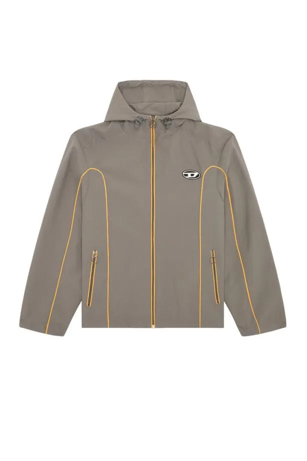 Diesel Jhives Grey Men Jackets