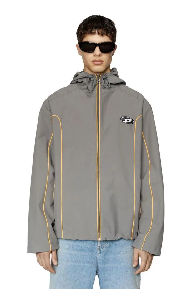 Diesel Jhives Grey Men Jackets