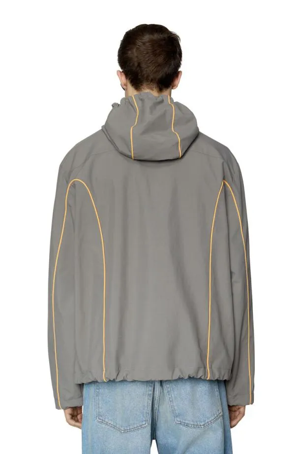 Diesel Jhives Grey Men Jackets