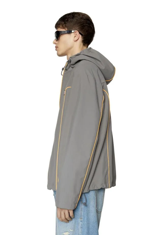 Diesel Jhives Grey Men Jackets