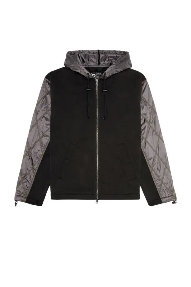 Diesel Jrombe Black Men Jackets