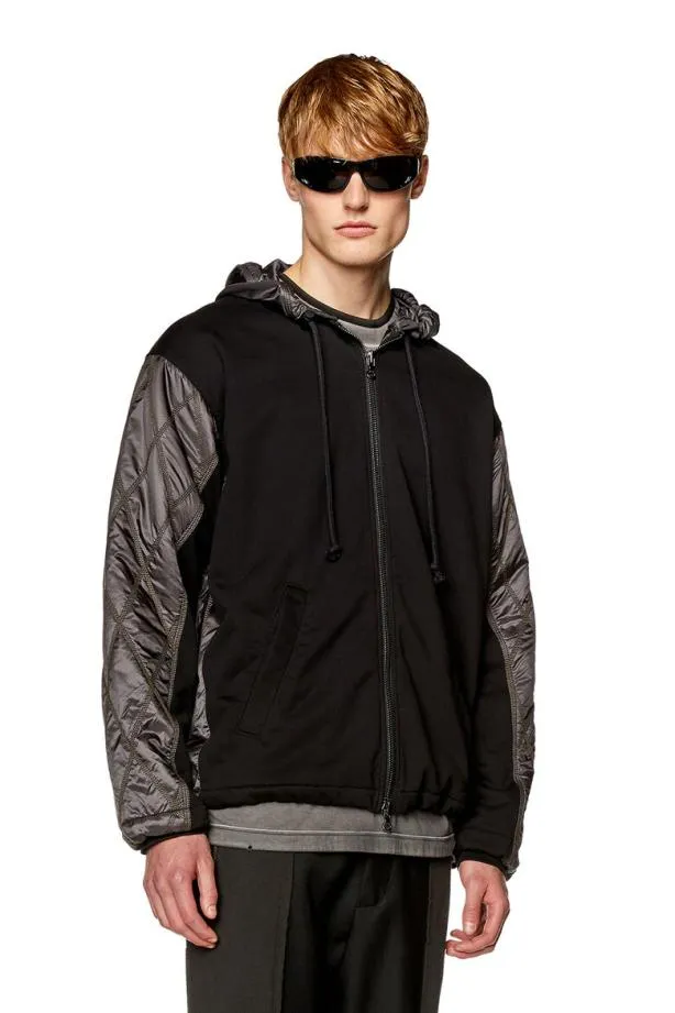 Diesel Jrombe Black Men Jackets