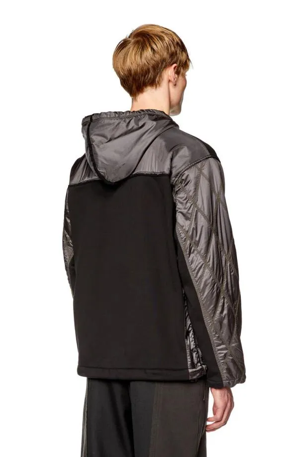 Diesel Jrombe Black Men Jackets