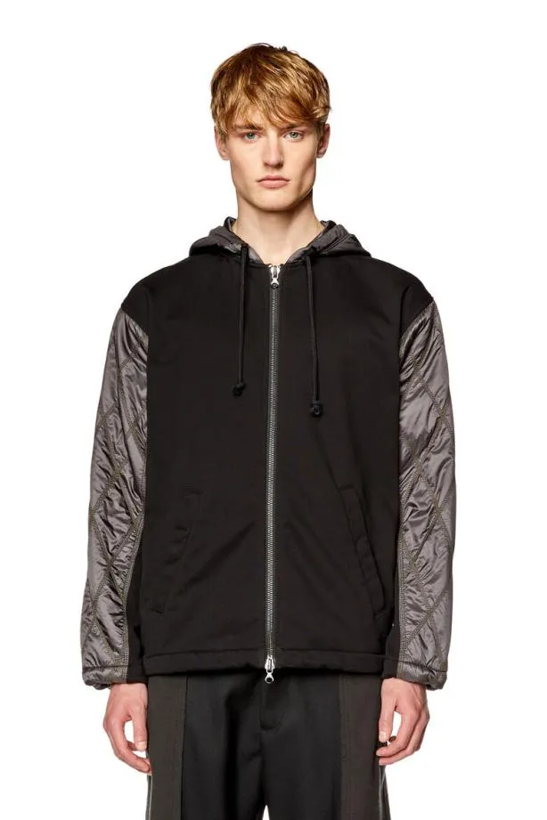 Diesel Jrombe Black Men Jackets