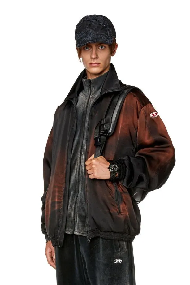 Diesel Jsmash Black Men Jackets