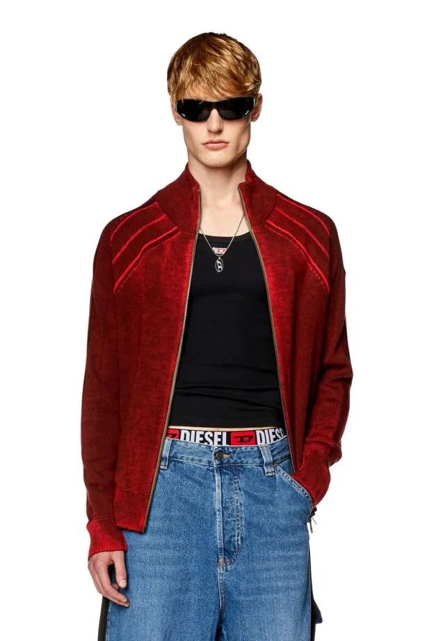 Diesel Kirini Red Men Knitwear