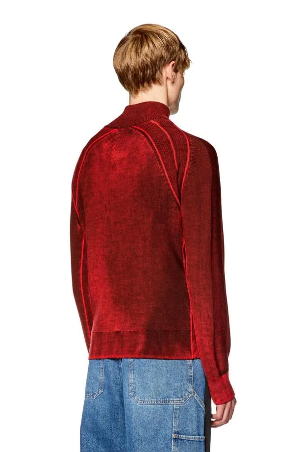 Diesel Kirini Red Men Knitwear
