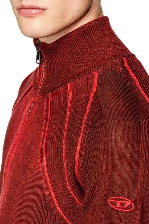 Diesel Kirini Red Men Knitwear
