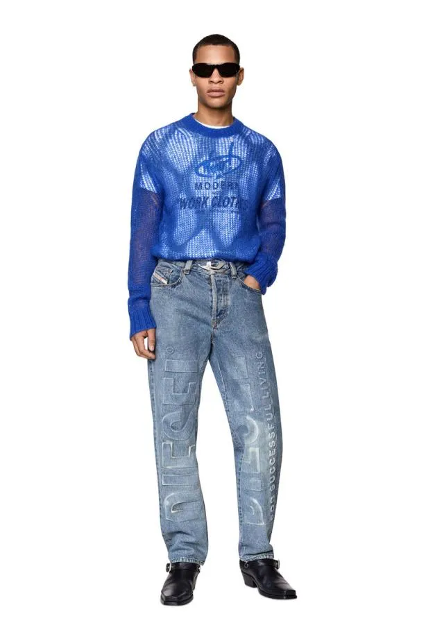 Diesel Klansing Blue Men Knitwear