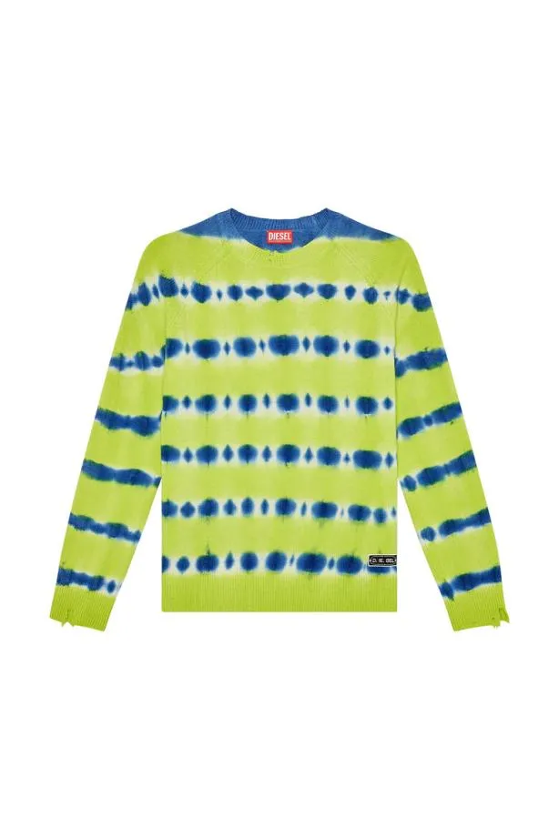 Diesel Kro Bluegreen Men Knitwear