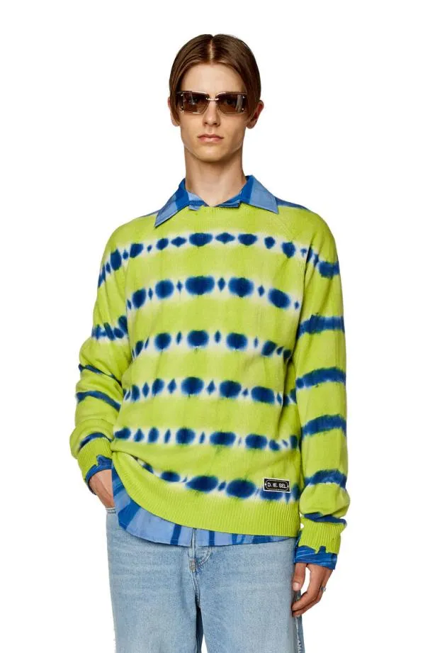 Diesel Kro Bluegreen Men Knitwear