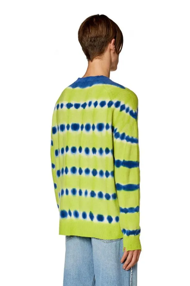 Diesel Kro Bluegreen Men Knitwear