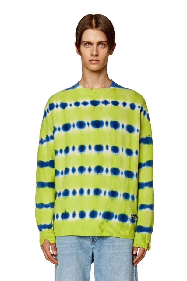 Diesel Kro Bluegreen Men Knitwear