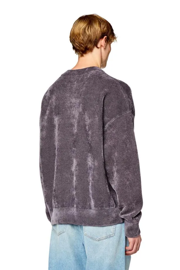 Diesel Ktria Grey Men Knitwear