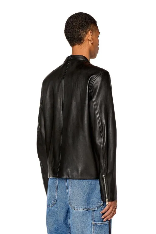 Diesel Lmetalo Black Men Jackets