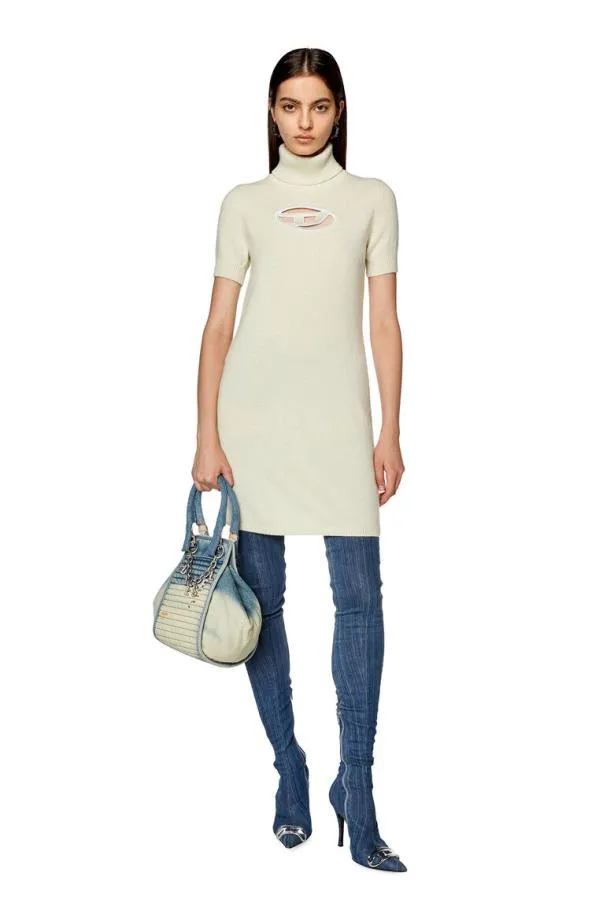 Diesel Margaretdrs White Women Dresses
