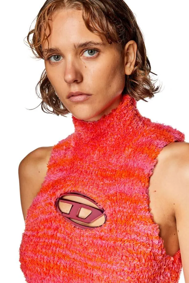 Diesel Mleros Orangepink Women Dresses