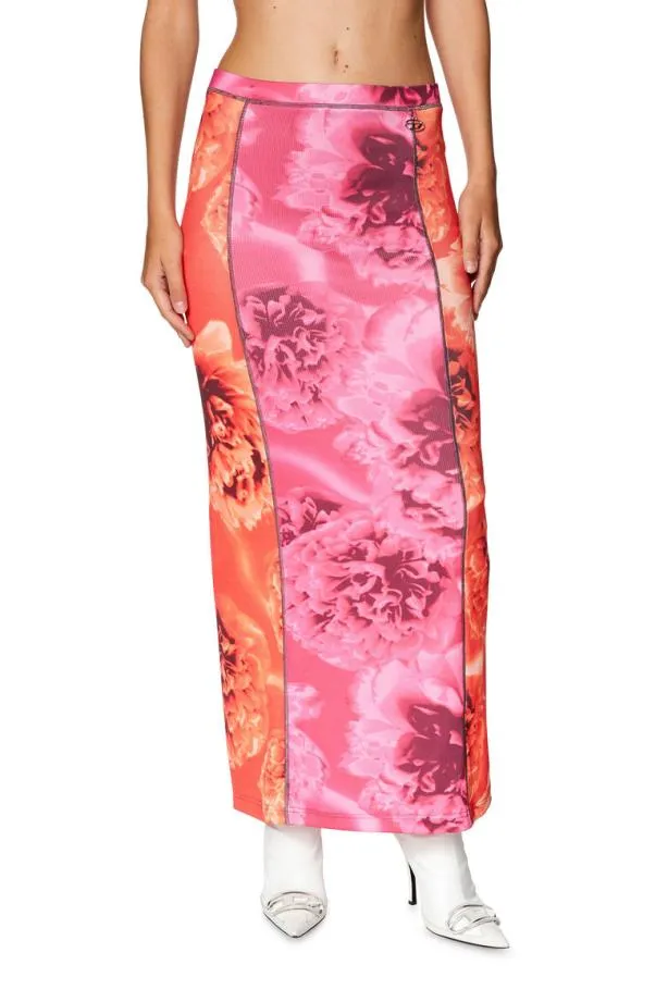 Diesel Oclairinne Pink Women Skirts
