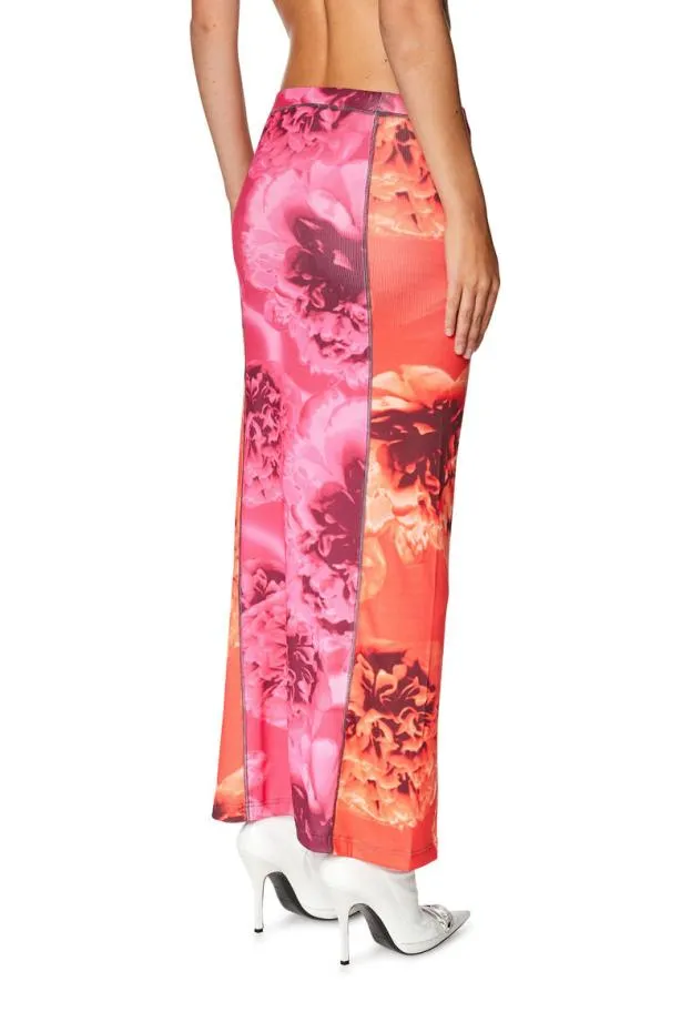 Diesel Oclairinne Pink Women Skirts