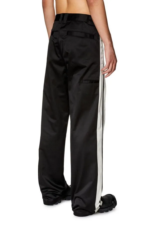 Diesel Pbeck Blackwhite Men Pants and Shorts