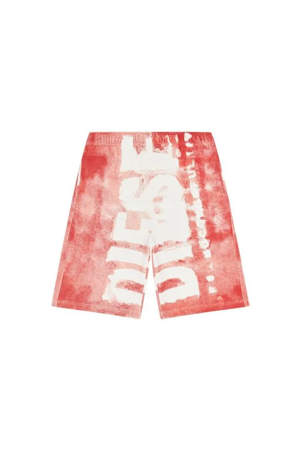 Diesel Pmarshy Red Men Pants and Shorts