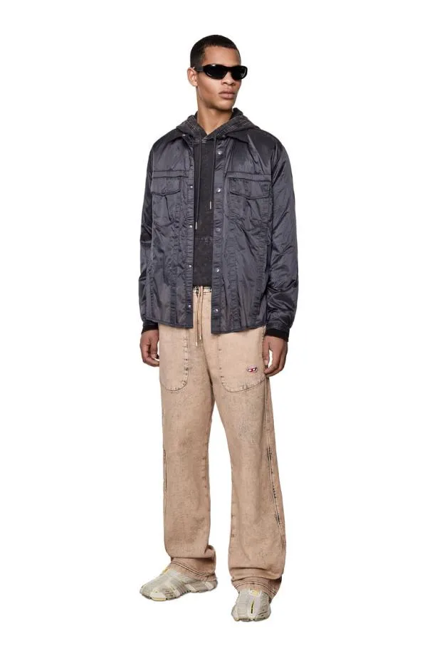 Diesel Sdenningwrc Grey Men Jackets
