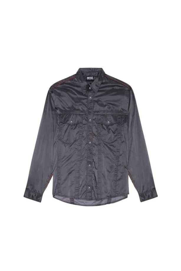 Diesel Sdenningwrc Grey Men Jackets