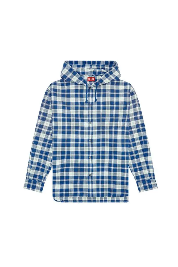 Diesel Sdewnyhood Whiteblue Men Shirts