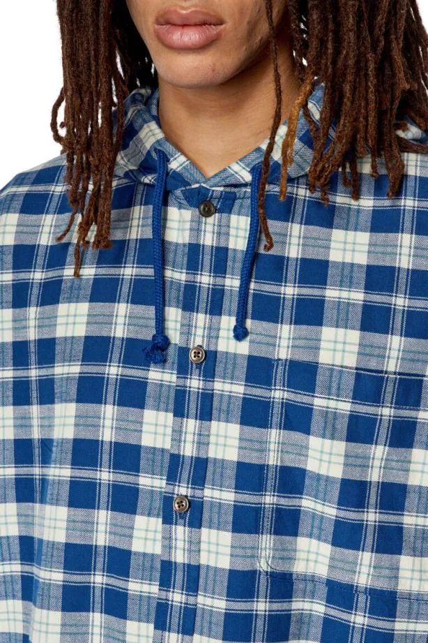 Diesel Sdewnyhood Whiteblue Men Shirts