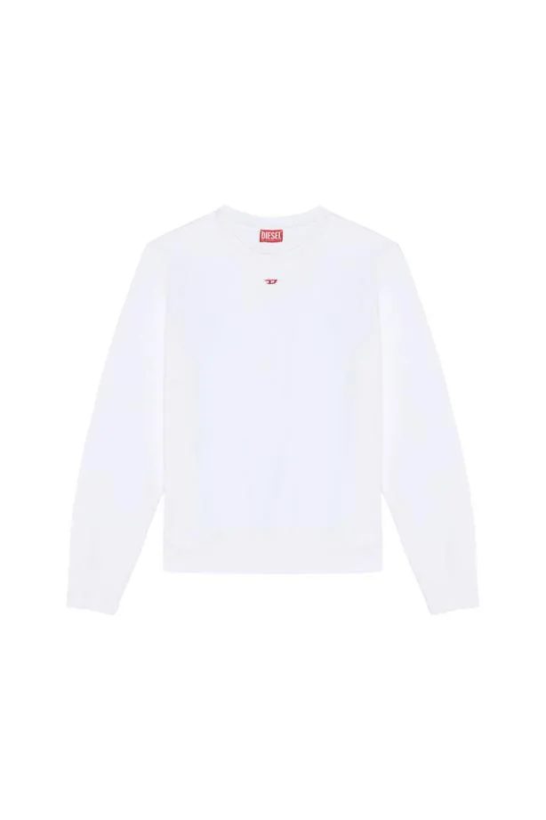 Diesel Sginnd White MenWomen Sweatshirts and Hoodies
