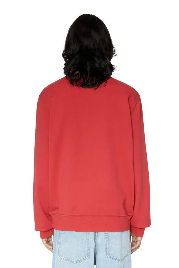 Diesel Sginne5 Red Men Knitwear