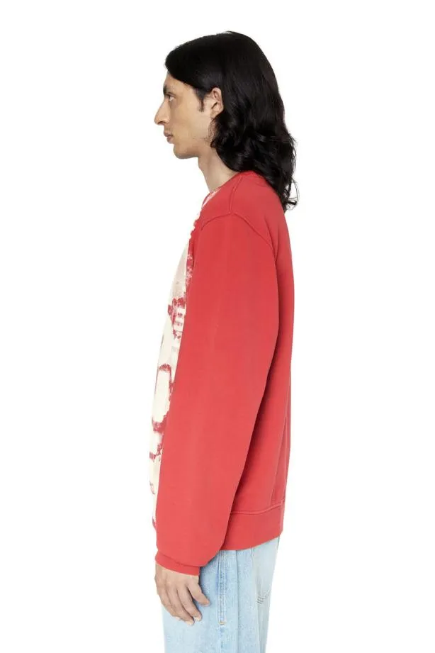 Diesel Sginne5 Red Men Knitwear