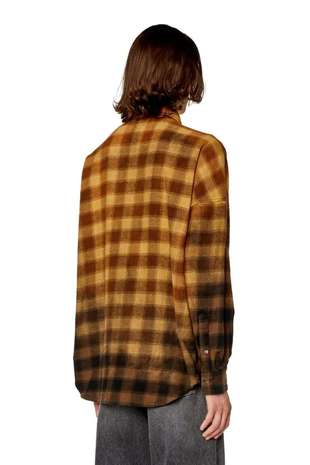 Diesel Slimopkt Blackbrown Men Shirts