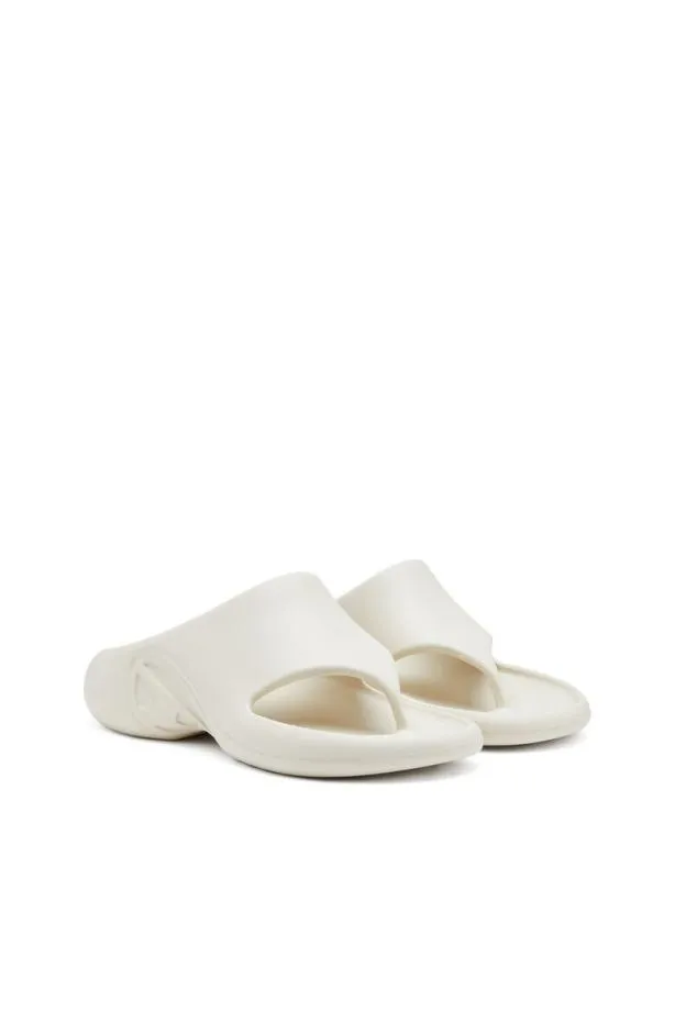 Diesel Samaui X White Women Rubber Slides