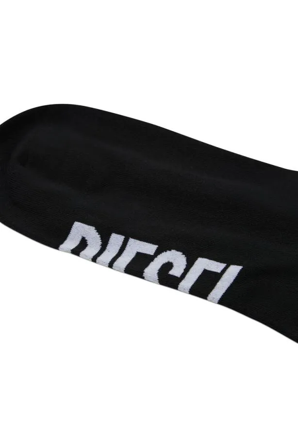 Diesel Skmgostthreepack Black Men Socks