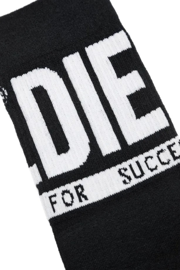 Diesel Skmraythreepack Black Men Socks
