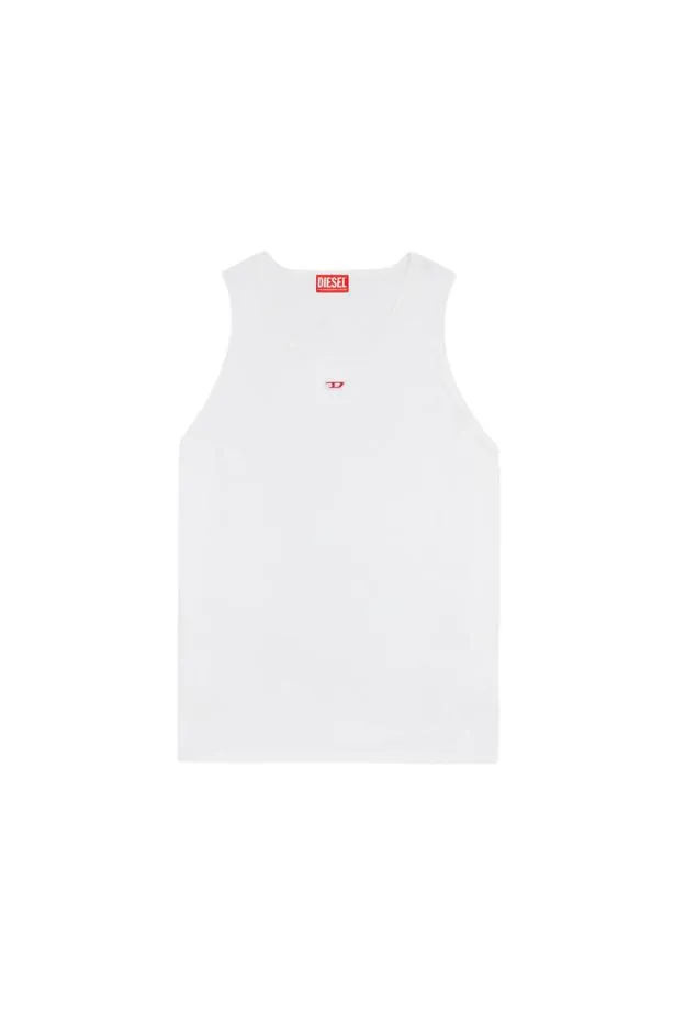 Diesel Tliftyd White Men TShirts and Polos