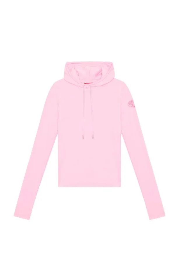 Diesel Tmetal Pink Women TShirts and Tops