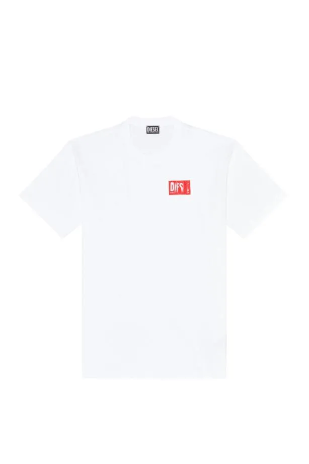 Diesel Tnlabel White Men TShirts and Polos