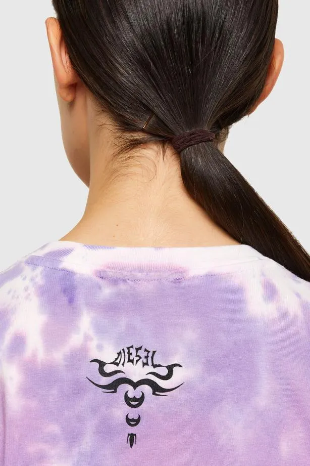Diesel Tsilya12 Lilac Women TShirts and Tops