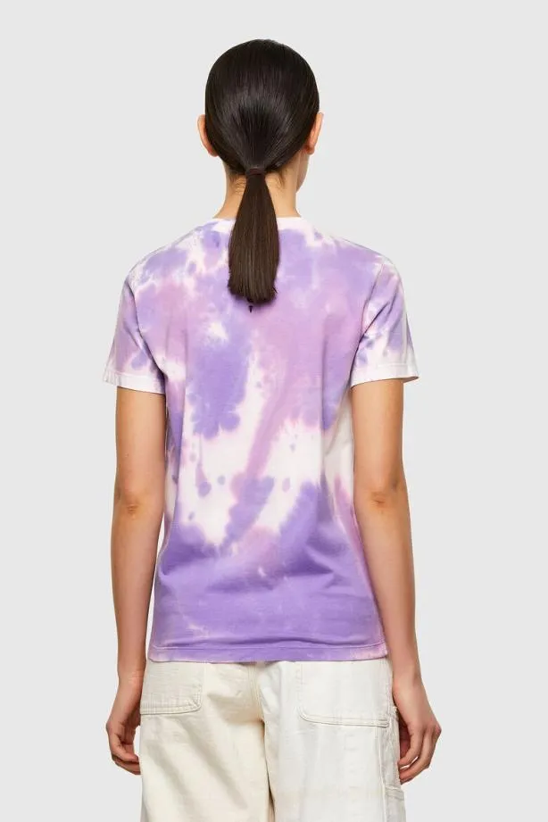 Diesel Tsilya12 Lilac Women TShirts and Tops