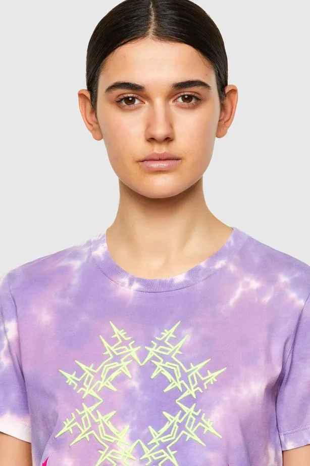 Diesel Tsilya12 Lilac Women TShirts and Tops
