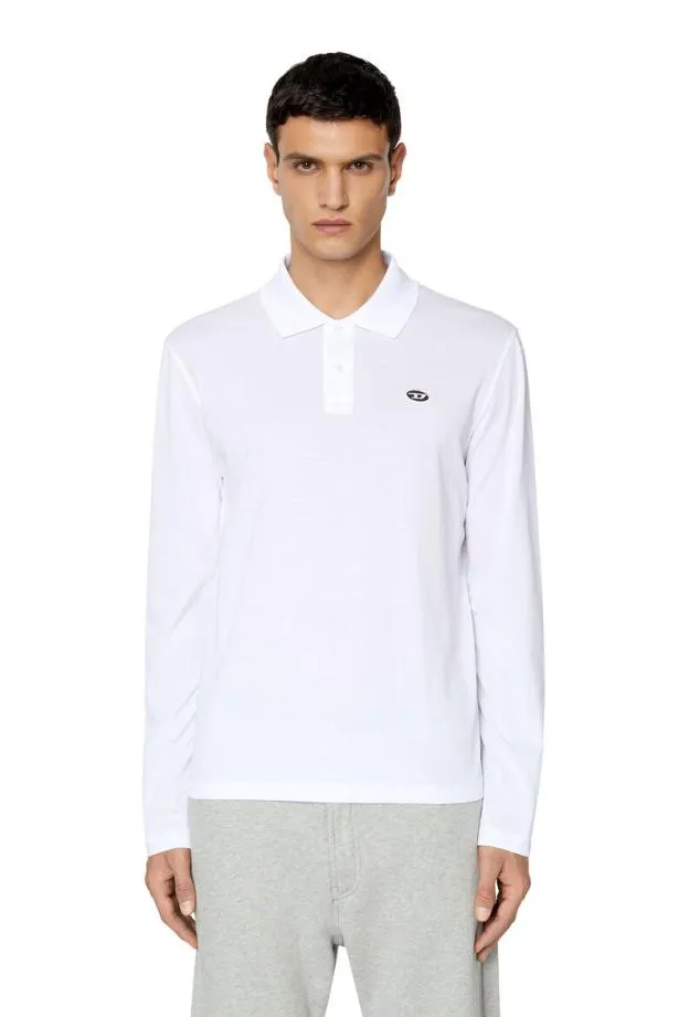 Diesel Tsmithlsdovalpj White Men TShirts and Polos