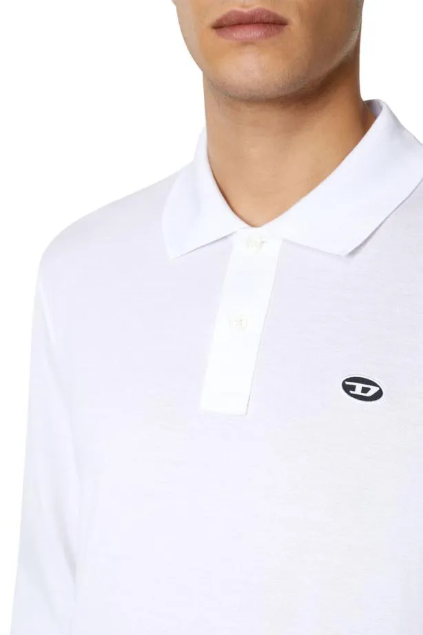 Diesel Tsmithlsdovalpj White Men TShirts and Polos