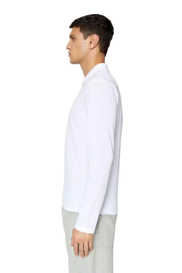 Diesel Tsmithlsdovalpj White Men TShirts and Polos