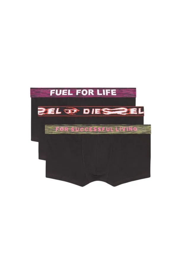 Diesel Umbxdamienthreepack Black Men Underwear