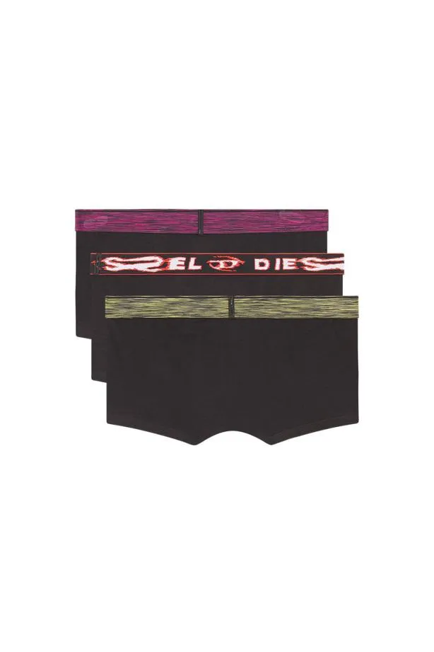 Diesel Umbxdamienthreepack Black Men Underwear