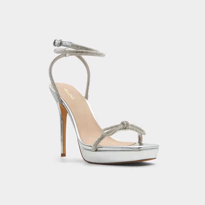 Domenica Silver Women ALDO Heels