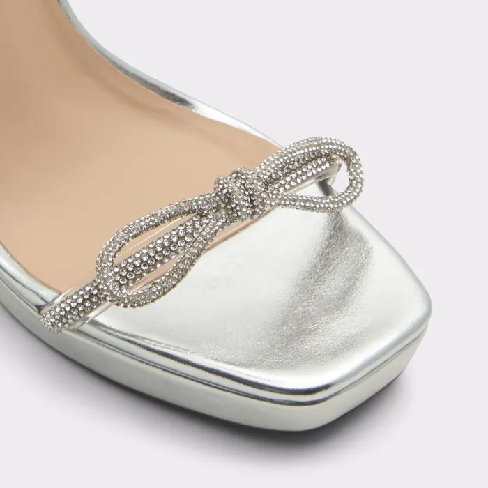 Domenica Silver Women ALDO Heels